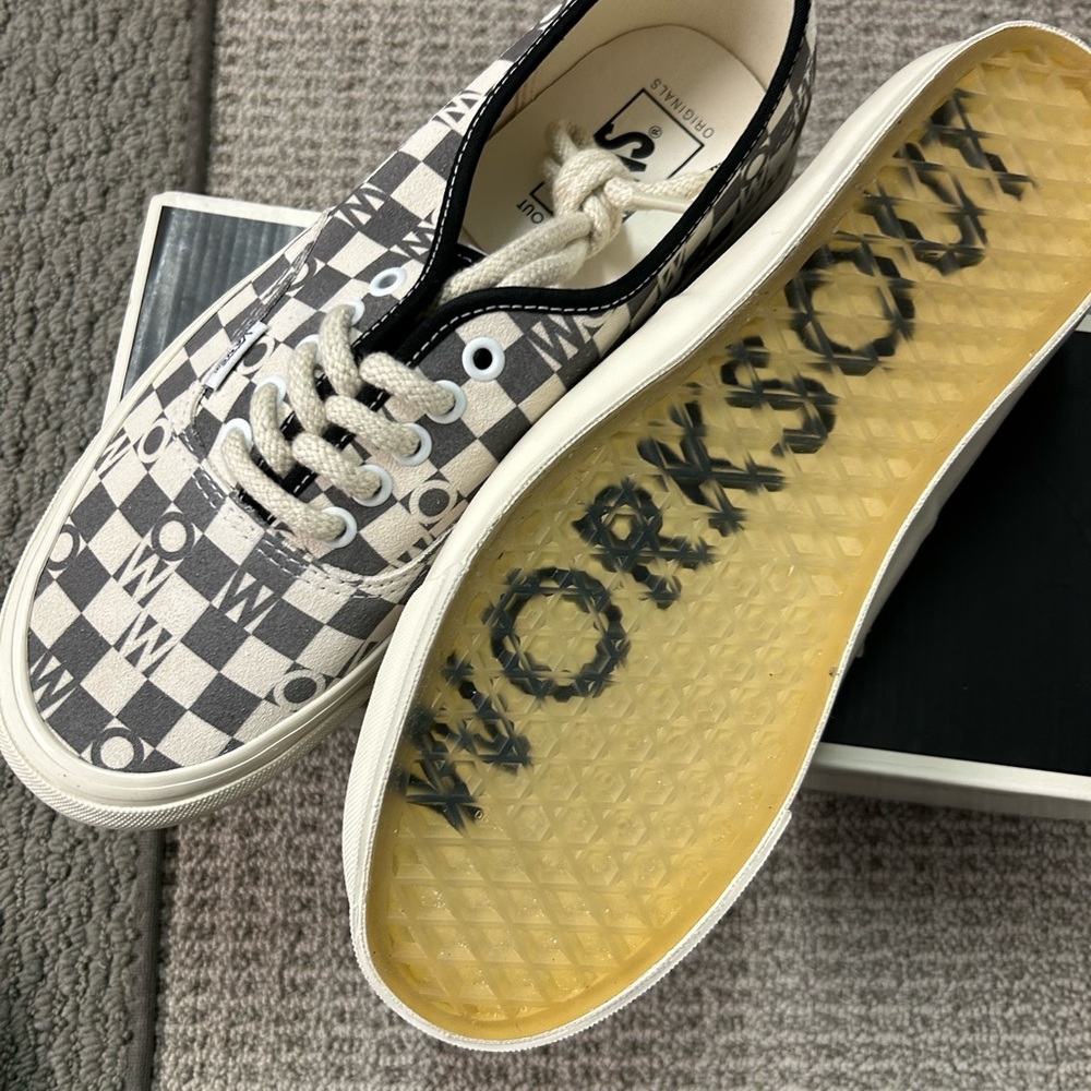 Vans Black/White Classic Sneakers Checkerboard